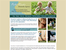 Tablet Screenshot of palosverdesdomesticagency.com